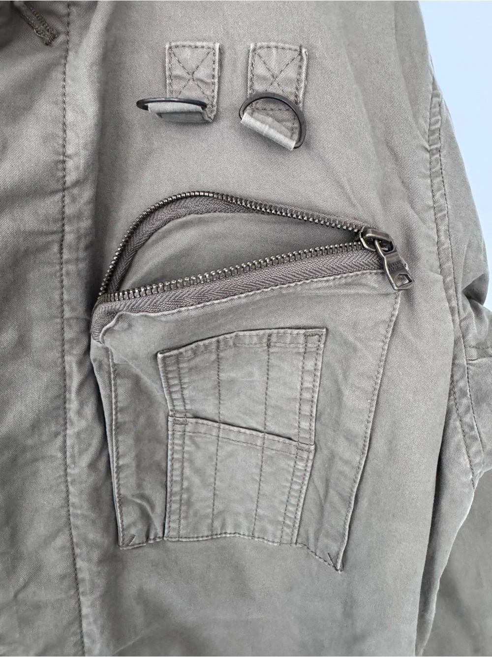Banana Republic Olive Green Cargo Coverall Pants new no tag